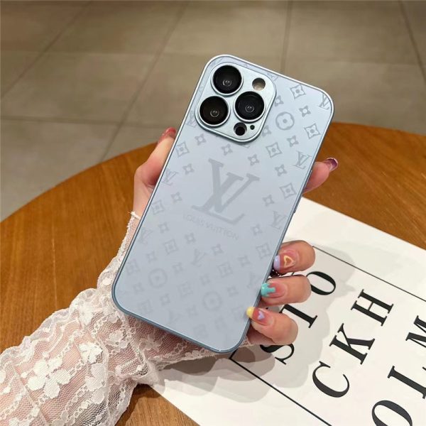 iphone ケース ブランド ルイヴィトン風 iphone16pro ケース カメラ 保護 iphone ケース ガラス スマホケース ハイブランド アイホンケース 防塵 iphone ケース おしゃれ メンズ - 画像 (6)
