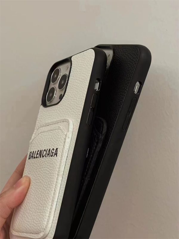 バレンシアガ iphone16ケース ペア スマホケース iphone15/14/13 海外 セレブ 愛用 iphone12pro max ケース BALENCIAGA 携帯カバー 人気 アイフォンケース カード収納 - 画像 (7)