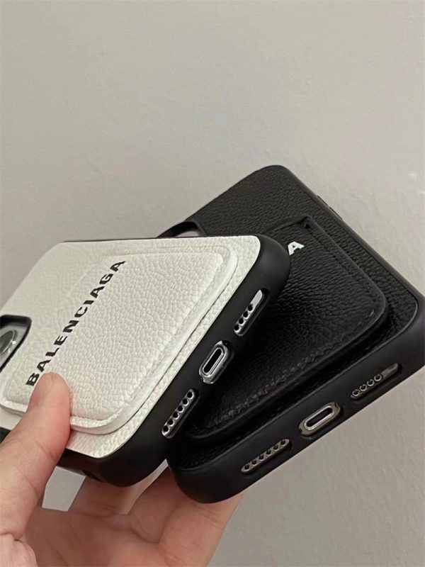 バレンシアガ iphone16ケース ペア スマホケース iphone15/14/13 海外 セレブ 愛用 iphone12pro max ケース BALENCIAGA 携帯カバー 人気 アイフォンケース カード収納 - 画像 (8)