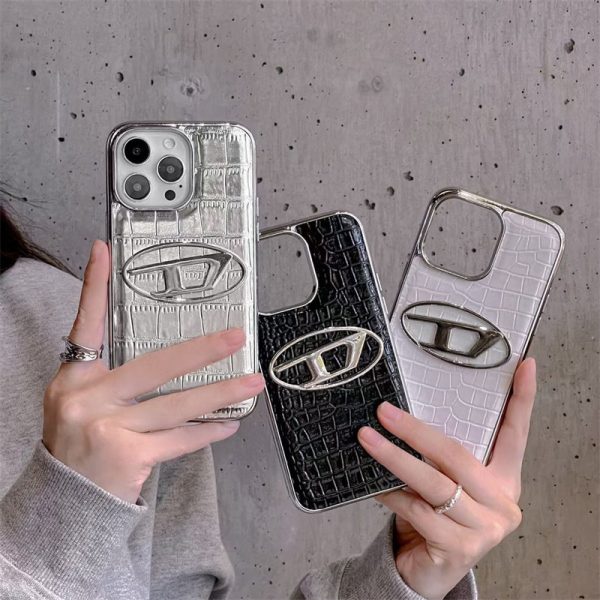 diesel スマホケース iphone16/15/15pro ディーゼル アイ フォン14/13pro ケース スマホケース 人気 ブランド iphoneケース かわいい 女子 流行 カップル ブランド - 画像 (9)