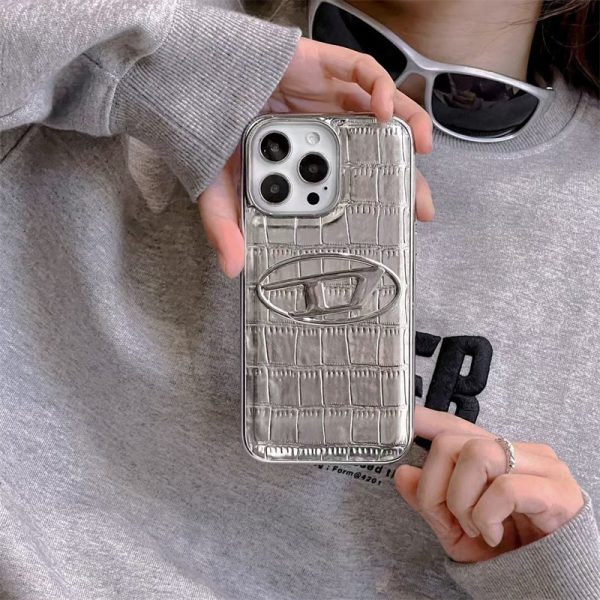 diesel スマホケース iphone16/15/15pro ディーゼル アイ フォン14/13pro ケース スマホケース 人気 ブランド iphoneケース かわいい 女子 流行 カップル ブランド - 画像 (3)