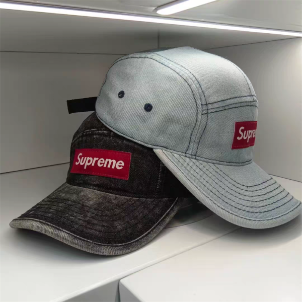 シュプリーム キャップ 夏 supreme 帽子 ブランド デニム supreme の キャップ かっこいい メンズ 父の日 ギフト ハット ベースボール 人気 オススメ  野球帽  高校生 - 画像 (2)