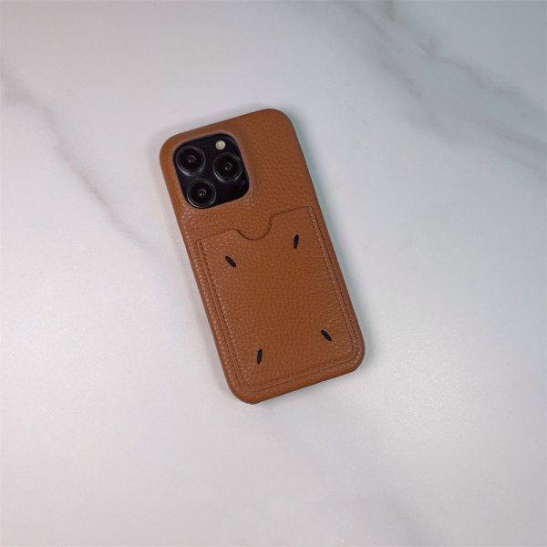 マルジェラスマホケース アイフォン16/15ケース iphone 15 Pro Max ケース カード 収納 背面 iphone14/13pro ケース ハイブランド レザー スマホケースiphone 12 Pro Max メンズ おすすめ - 画像 (6)