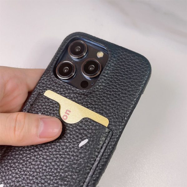 マルジェラスマホケース アイフォン16/15ケース iphone 15 Pro Max ケース カード 収納 背面 iphone14/13pro ケース ハイブランド レザー スマホケースiphone 12 Pro Max メンズ おすすめ - 画像 (4)