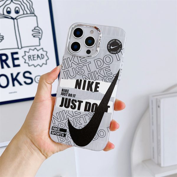 iphone ケース ナイキ NIKE スマホケース ブランド メンズ ペア スポーツブランド nike iPhone16 ケース iphone ケース おしゃれ メンズ iphone15/15pro ケース かっこういい ブランドケース iphone14/13 ケース 新作 - 画像 (4)
