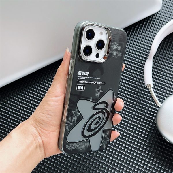 ステューシー iphone16/16proケース ハイブランド stussy アイホン15 カバー iphone14/13pro ケース ブランド メンズ 携帯ケース アイフォン12/11ケース スポーツブランド カップル お揃い - 画像 (5)