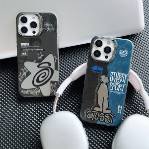 ステューシー iphone16/16proケース ハイブランド stussy アイホン15 カバー iphone14/13pro ケース ブランド メンズ 携帯ケース アイフォン12/11ケース スポーツブランド カップル お揃い