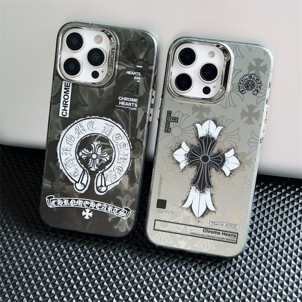 クロムハーツ iphone16/16proケース ハイブランド CHROME HEARTS アイフォン15 カバー iphone14/13pro ケース ブランド メンズ 携帯ケース アイホン12/11ケース かっこういい 高校生 - 画像 (7)