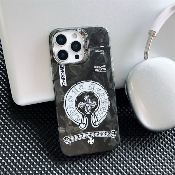 クロムハーツ iphone16/16proケース ハイブランド CHROME HEARTS アイフォン15 カバー iphone14/13pro ケース ブランド メンズ 携帯ケース アイホン12/11ケース かっこういい 高校生 - 画像 (6)