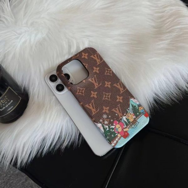 ルイヴィトン スマホケース iphone16eケース ハイブランド ヴィヴィエンヌ かわいい iPhone16pro/15ケース シンプル アイフォン14/13promaxケース レザー 人気 女子  アイホン12/11 カバー - 画像 (4)