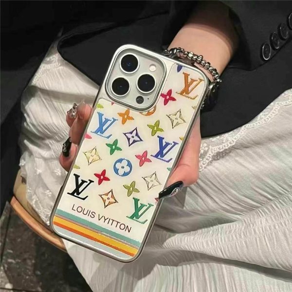 iphone17/17pro ケース 可愛い ルイヴィトン iphone16pro/16promax ケース おしゃれ カラフル スマホケース iphone15/14 ハイブランドコピー 安全 - 画像 (3)