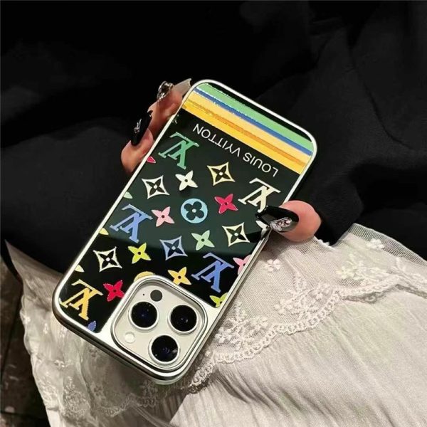 iphone17/17pro ケース 可愛い ルイヴィトン iphone16pro/16promax ケース おしゃれ カラフル スマホケース iphone15/14 ハイブランドコピー 安全 - 画像 (2)