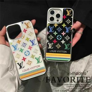 iphone17/17pro ケース 可愛い ルイヴィトン iphone16pro/16promax ケース おしゃれ カラフル スマホケース iphone15/14 ハイブランドコピー 安全