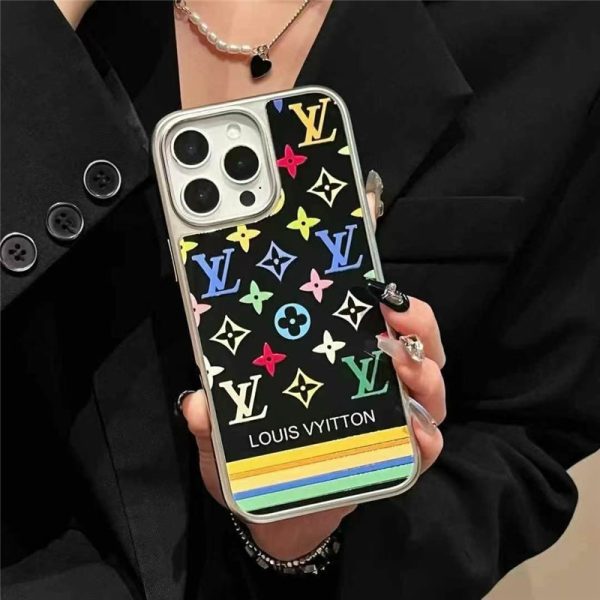 iphone17/17pro ケース 可愛い ルイヴィトン iphone16pro/16promax ケース おしゃれ カラフル スマホケース iphone15/14 ハイブランドコピー 安全 - 画像 (5)