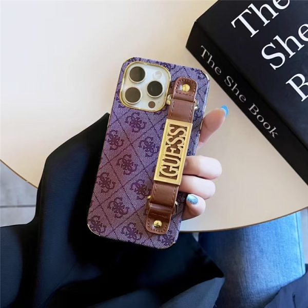iphone17 ケース ブランド 人気 ゲス iphone16/16pro ケース ベルト付き guess スマホケース 流行り iphone15/14/13 ケース 衝撃 に 強い かわいい - 画像 (7)