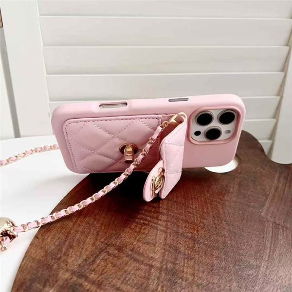 シャネル iphone17 ケース chanel iphone17pro/17promax ケース ショルダー iphone16/16pro ケース カード収納 背面 iphoneケース 斜めがけ ブランド iphne15/14 ケース 女子 人気 - 画像 (3)