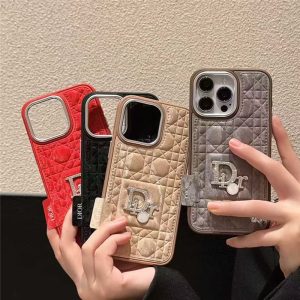 ディオール iphone17pro/17promax ケース おしゃれ dior風 アイフォン16/16pro ケース ハイブランド 革 iphone15/14 ケース 人気 女性
