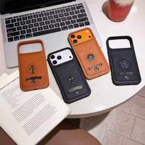 クロム ハーツ スマホケース カード 収納 iphone17/17pro ケース 人気 ブランド iphone16promax/15pro ケース 大人 おしゃれ iphone14/13 携帯 ケース カード 入れ