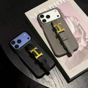 Alternative view of エルメス iphoneケース ベルト付き おしゃれ iphone17pro/17promaxケース ハイブランド iphone16/16proケース 大人 シンプル hermes風 スマホケース お揃い iphone15/14proケース ブランドコピー 激安