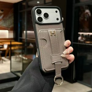 エルメス iphone カードケース hermes iphone17pro/17promaxケース ベルト付き おしゃれ  iphone16/16proケース ハイブランド 安い iphone15promax/14/13ケース カード収納 お揃い