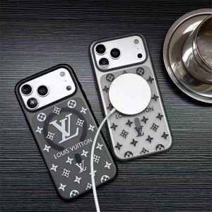 ルイヴィトン iphone17ケース magsafe 対応 iphone17pro/16pro ケース ブランド 半 透明 スマホケース モノグラム iphone16/15 ケース スーパー コピー ルイ ヴィトン 風 スマホケース