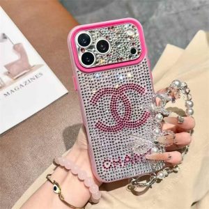 iphone17/17pro ケース キラキラ ブランド シャネル iphone17promax ケース パロディ iphone16 ケース キラキラ ストーン iphone16pro/16promax ケース 女性 人気 ブランド iphone ストラップ 付 ケース